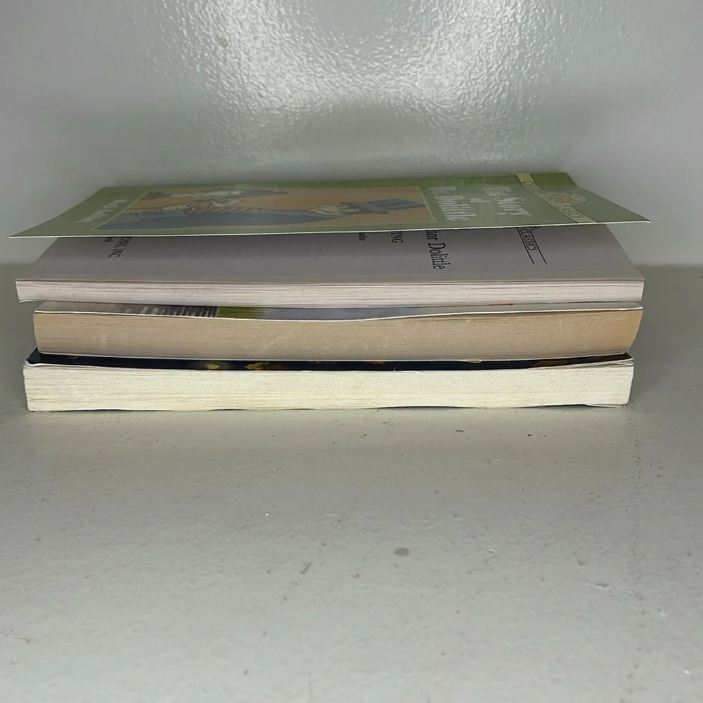 3/$9 youth novels, 3 animal themed books Story of Dr. Doolittle, Trumpet of Swan - Picture 10 of 10